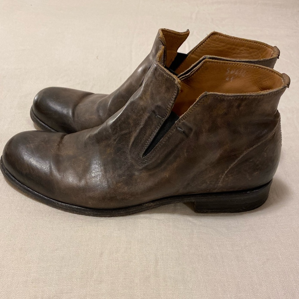 Stunning Shoto Mahogany Brogue Boots - Picture 4 of 12